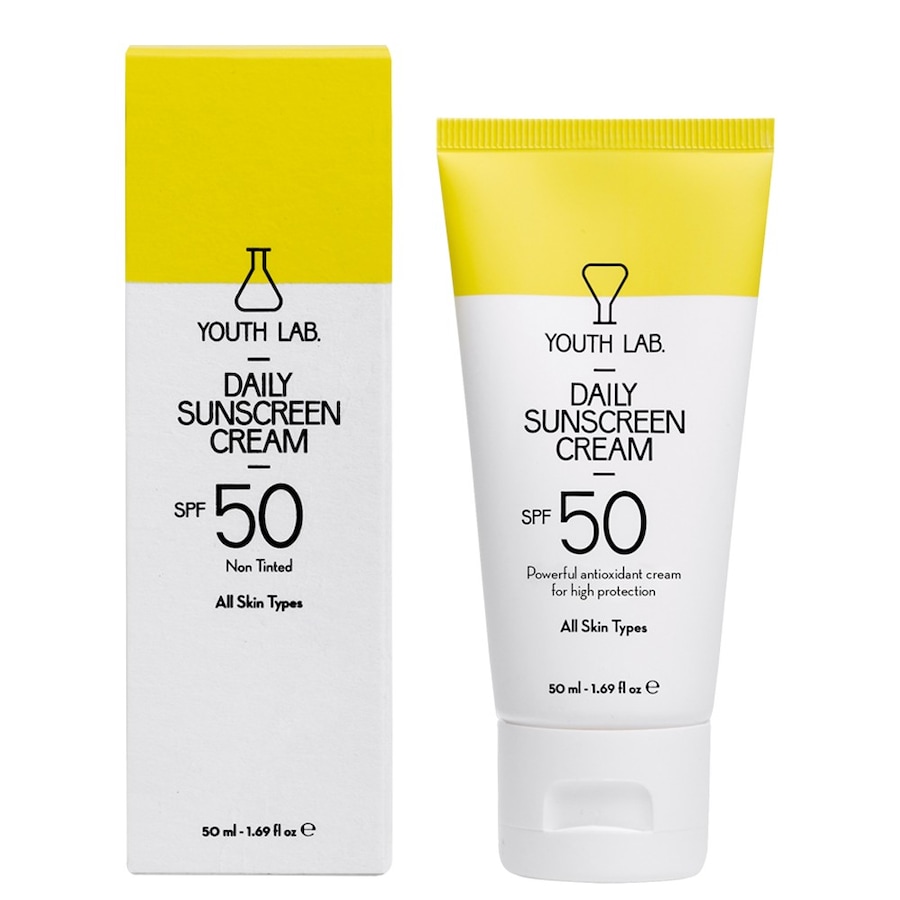 YOUTH LAB.  YOUTH LAB. Daily Sunscreen Cream SPF 50_Non Tinted_All Skin Types sonnencreme 50.0 ml von YOUTH LAB.