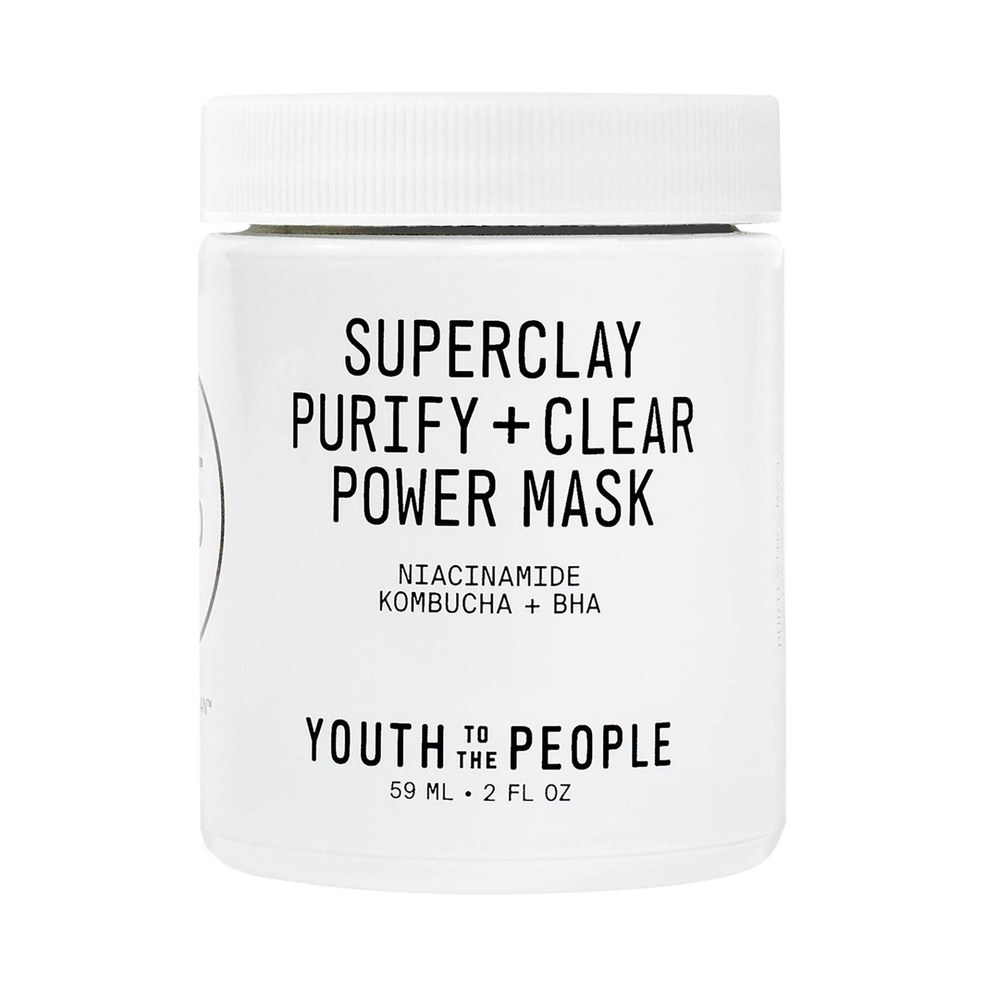 Superclay Purify + Clear Power Mask Damen  59ml von YOUTH TO THE PEOPLE