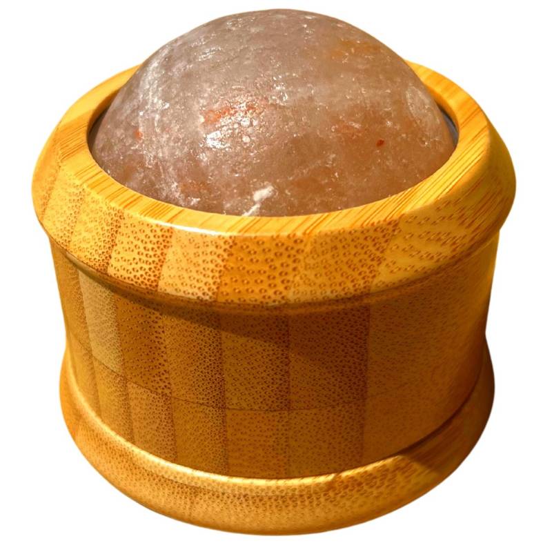 YU BEAUTY - Salzball Mit Bambus-massager von YÙ BEAUTY