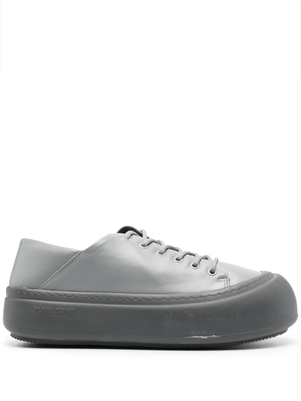 YUME YUME Goofy leather sneakers - Grey von YUME YUME