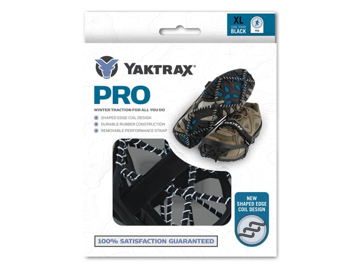 Yaktrax Pro Schuhspikes schwarz von Yaktrax