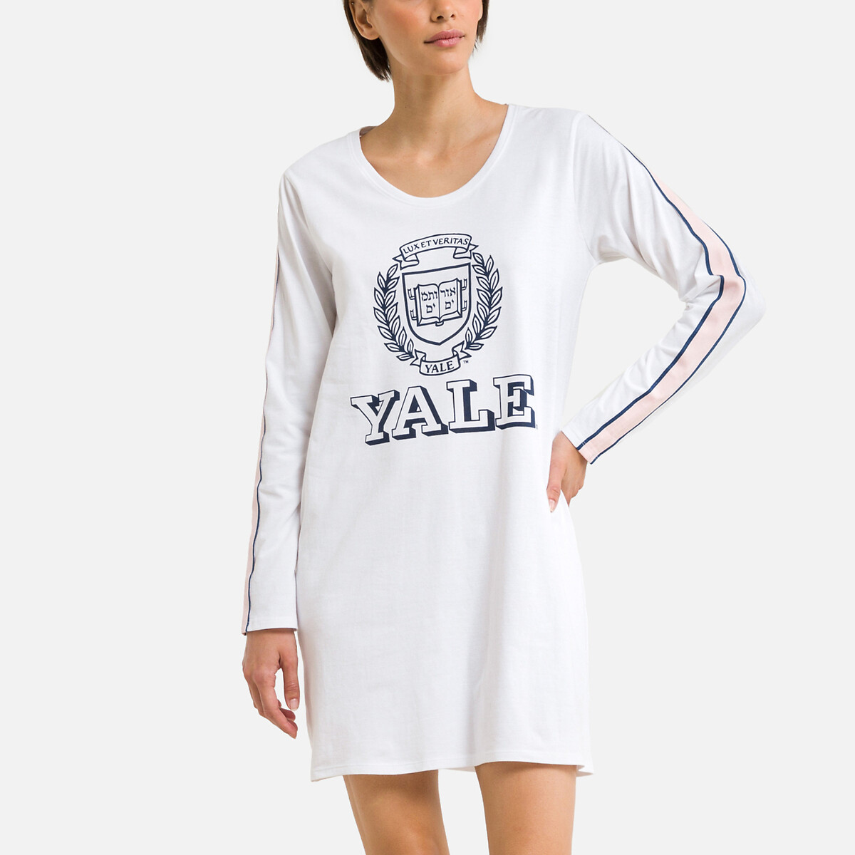 Oversized-Shirt, Baumwolle, lange Ärmel, Yale von Yale