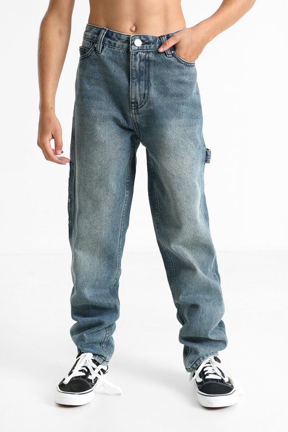 Yangster Baggy Fit Jeans | Medium Blau Used | Jungen | 11 Yangster Baggy Fit Jeans | Medium Blau Used | Jungen | 11 von Yangster