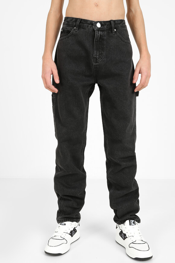 Yangster Baggy Fit Jeans | Schwarz | Jungen  | 10 von Yangster