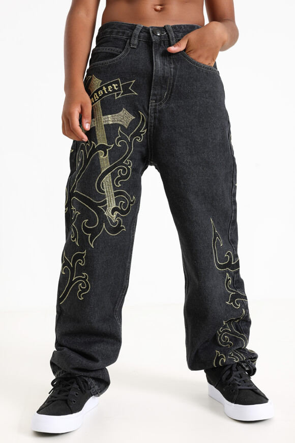 Yangster Baggy Jeans | Schwarz | Jungen  | 11 von Yangster