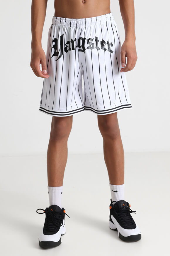 Yangster Mesh Shorts | Weiss + Schwarz | Jungen  | 14 von Yangster