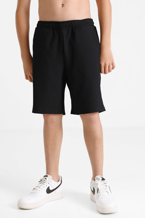 Yangster Strukturierte Stoffshorts | Schwarz | Jungen  | 10 von Yangster