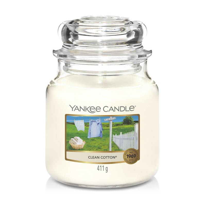 YANKEE CANDLE Clean Cotton Duftkerze von Yankee Candle