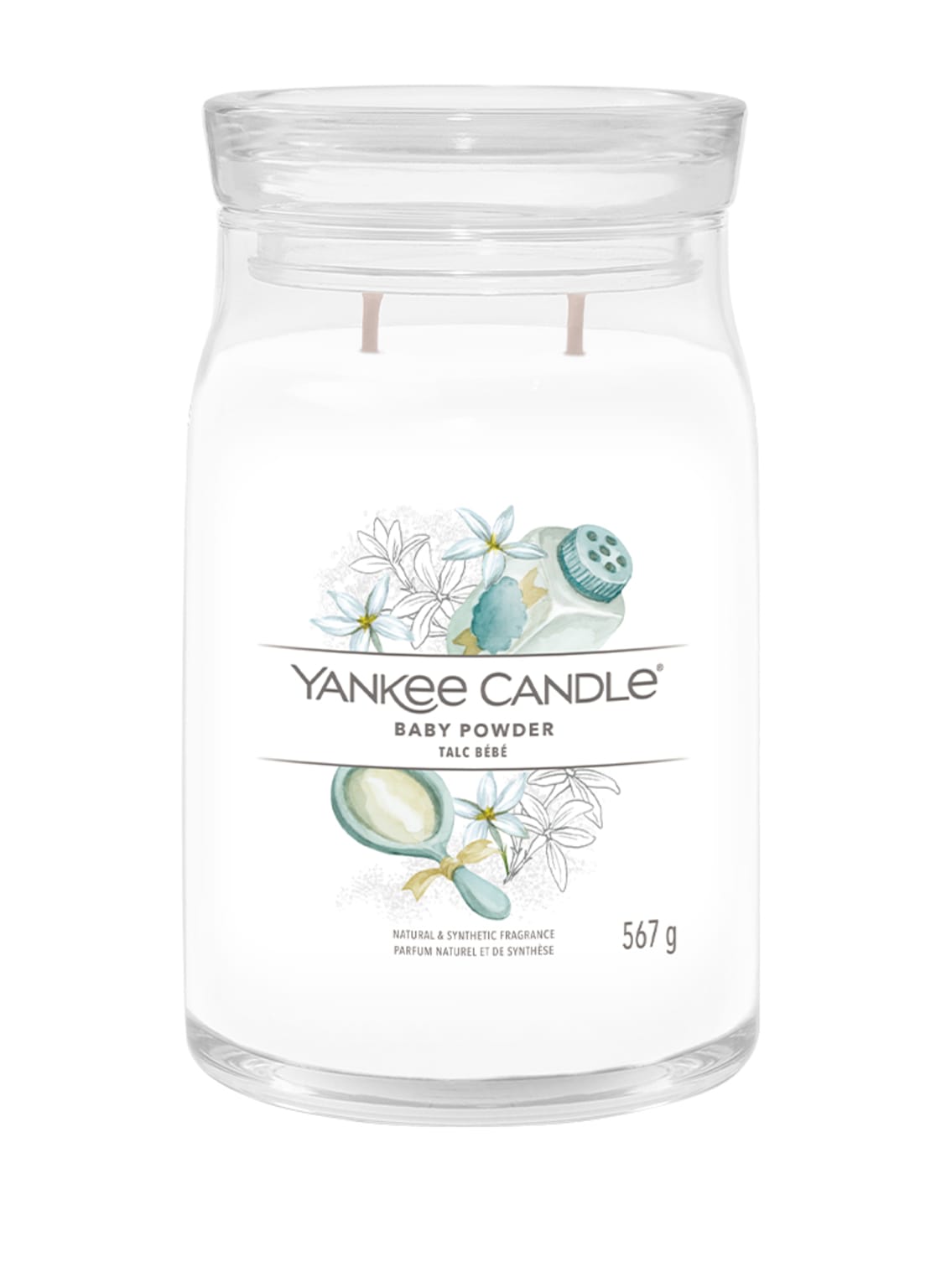 Yankee Candle Baby Powder Duftkerze 567 g von Yankee Candle