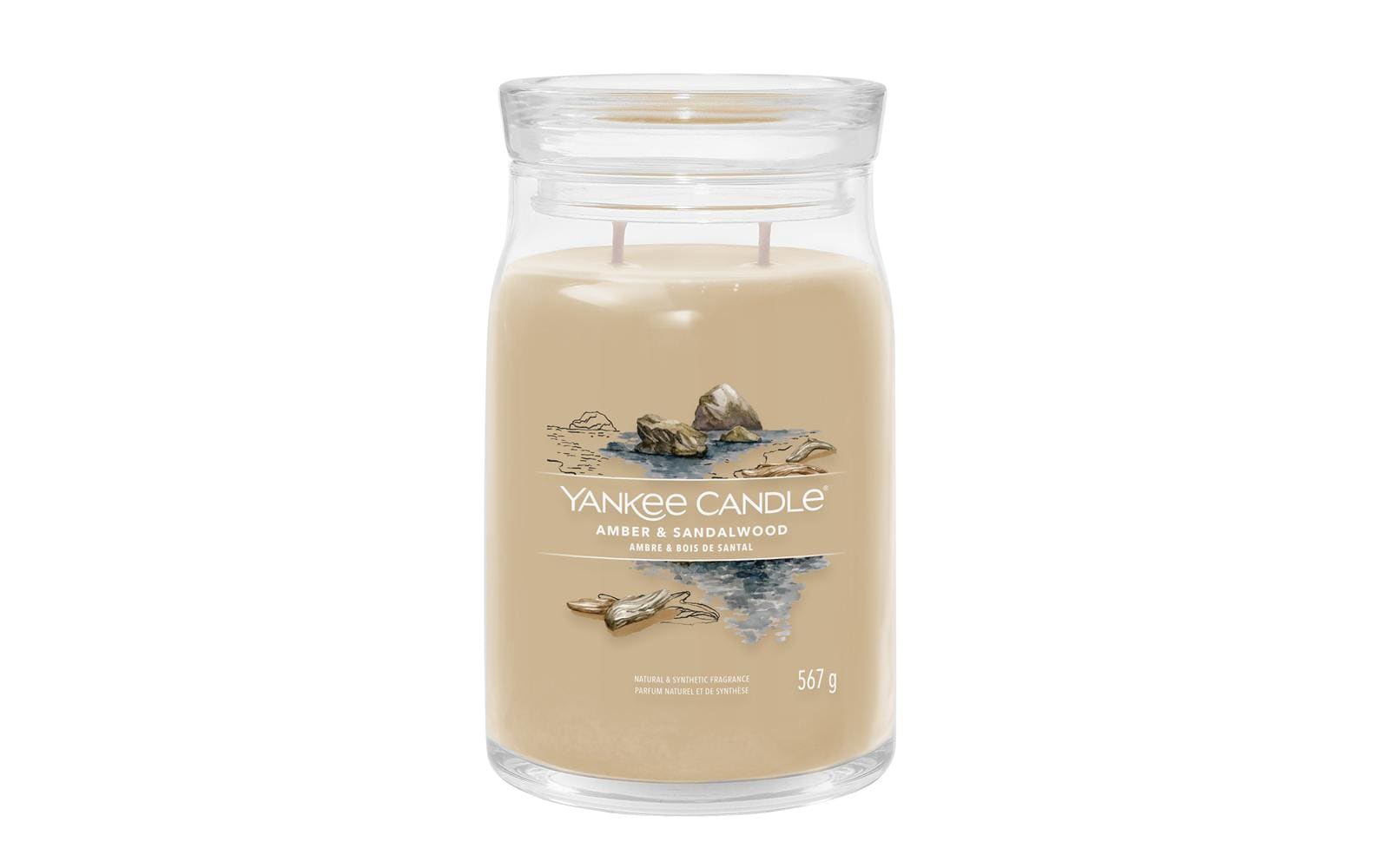 Yankee Candle Duftkerze »Amber & Sandalwood Signature Large Jar« Yankee Candle Duftkerze »Amber & Sandalwood Signature Large Jar« von Yankee Candle