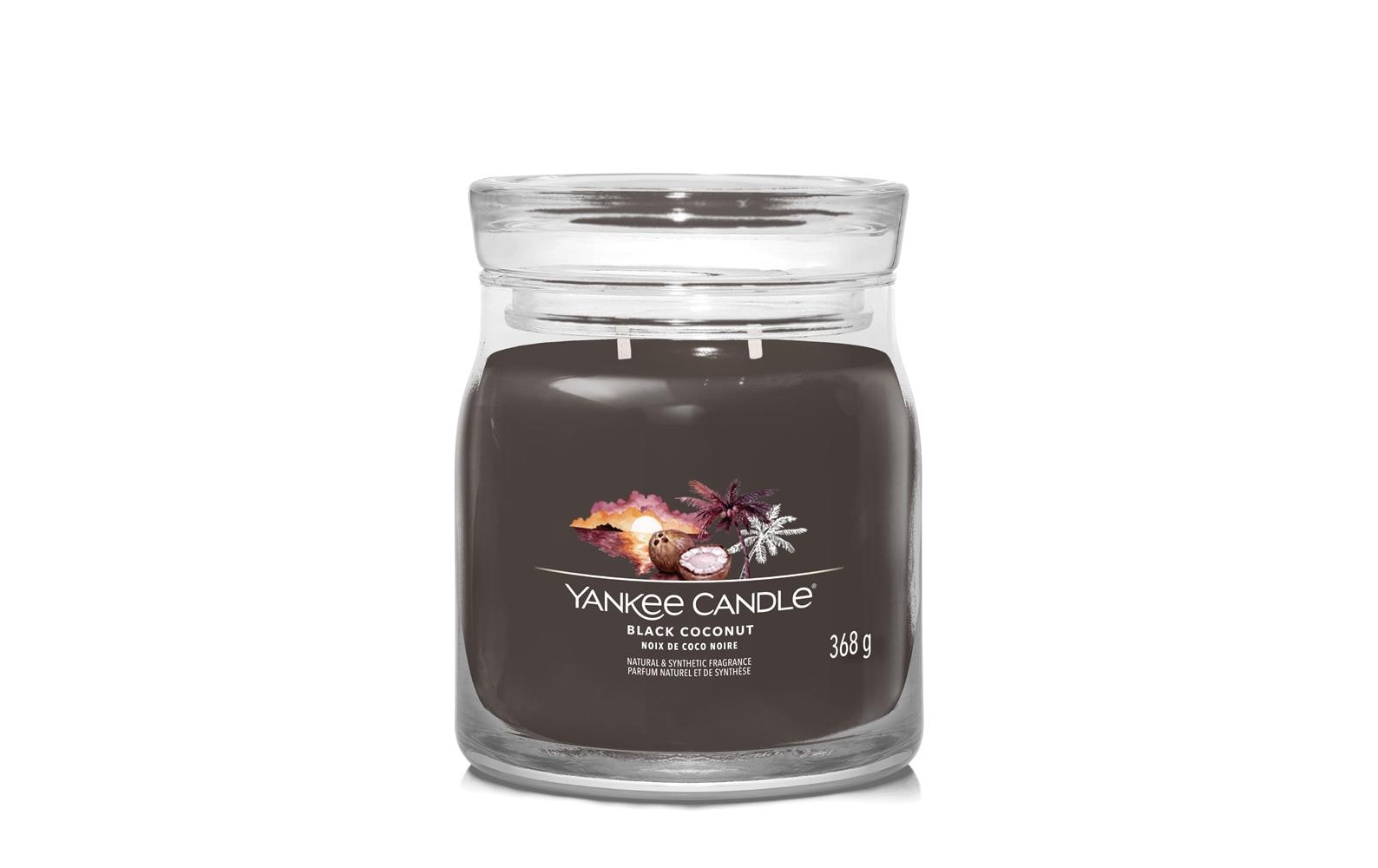 Yankee Candle Duftkerze »Black Coconut Signature Medium Jar« von Yankee Candle