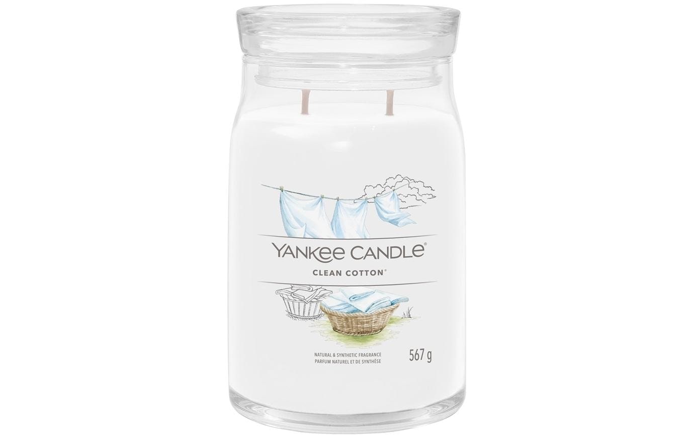 Yankee Candle Duftkerze »Clean Cotton« Yankee Candle Duftkerze »Clean Cotton« von Yankee Candle