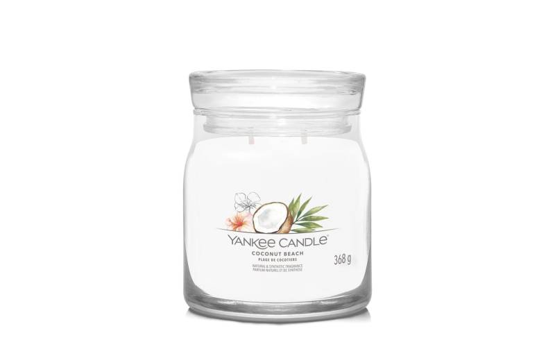 Yankee Candle Duftkerze »Coconut Beach Signature Medium Jar« von Yankee Candle