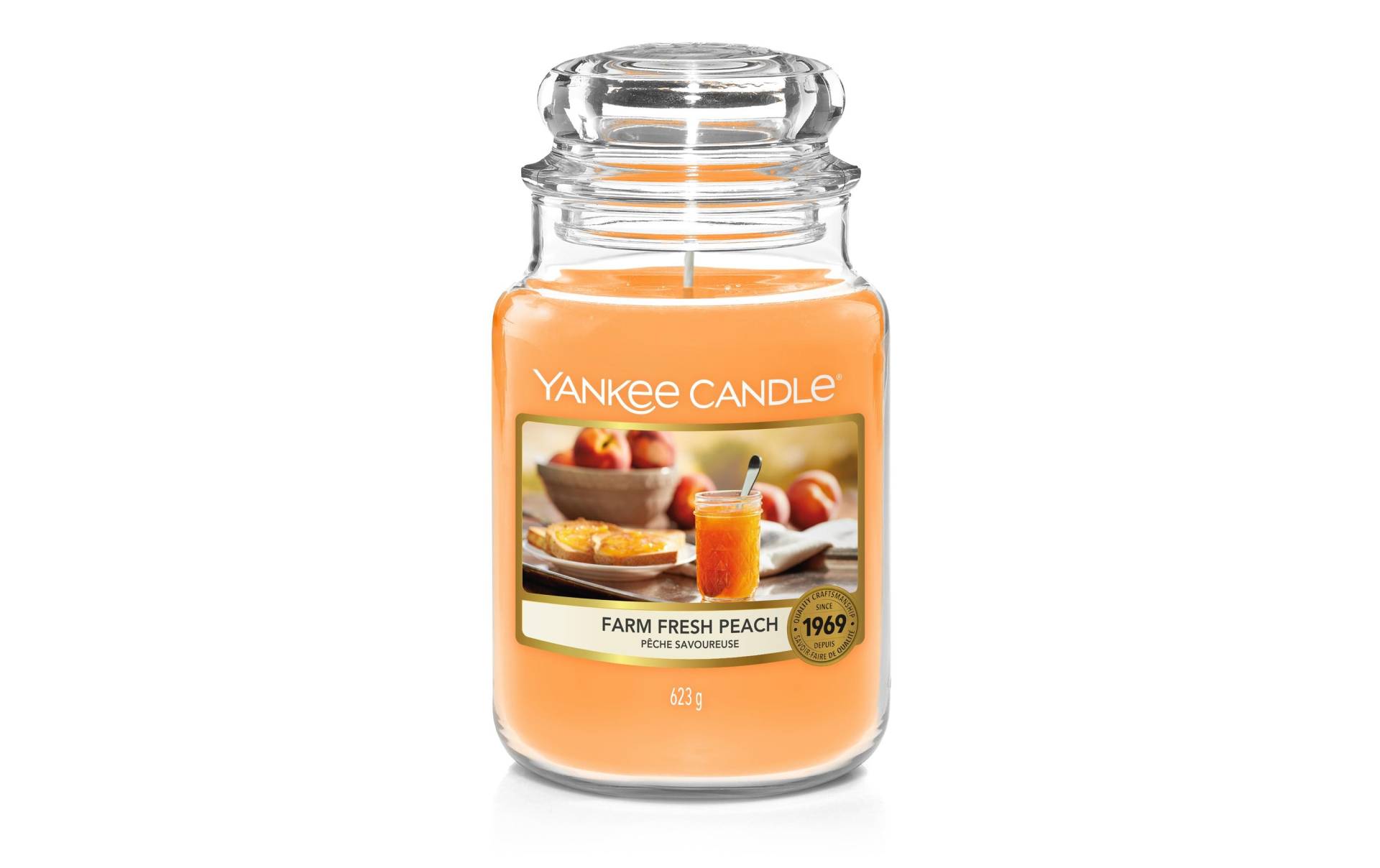 Yankee Candle Duftkerze »Farm Fresh Peach« Yankee Candle Duftkerze »Farm Fresh Peach« von Yankee Candle