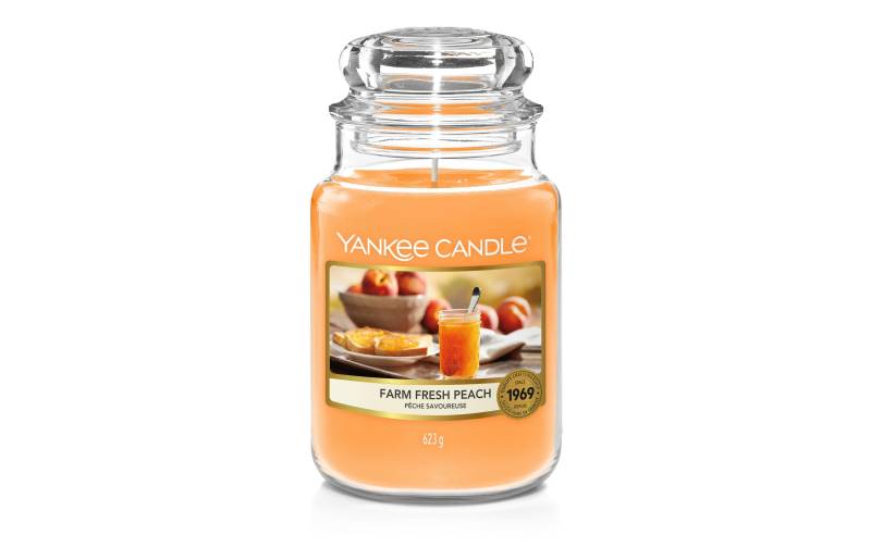 Yankee Candle Duftkerze »Farm Fresh Peach« von Yankee Candle