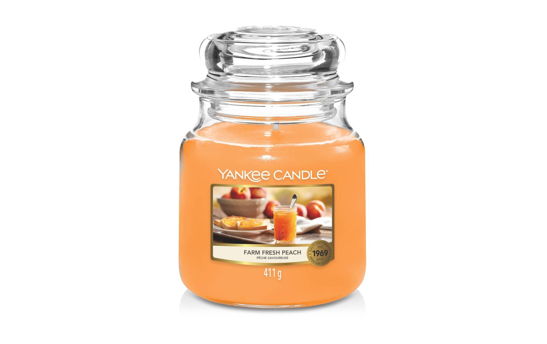 Yankee Candle Duftkerze »Farm Fresh Peach« von Yankee Candle