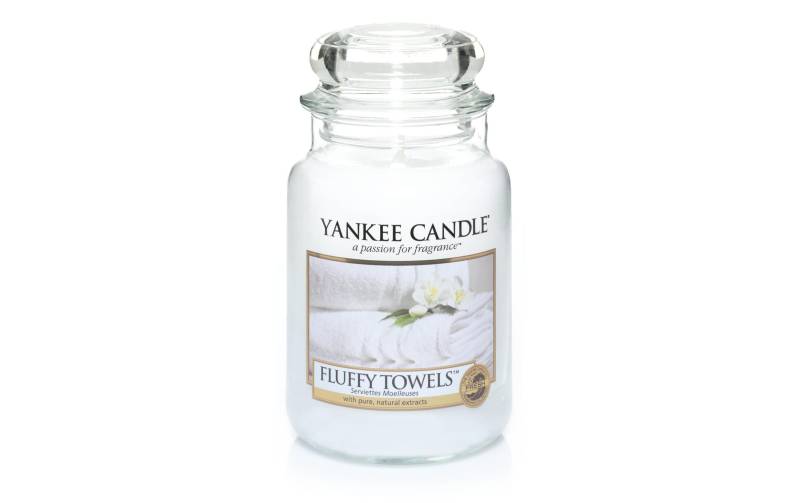 Yankee Candle Duftkerze »Fluffy Towels« von Yankee Candle