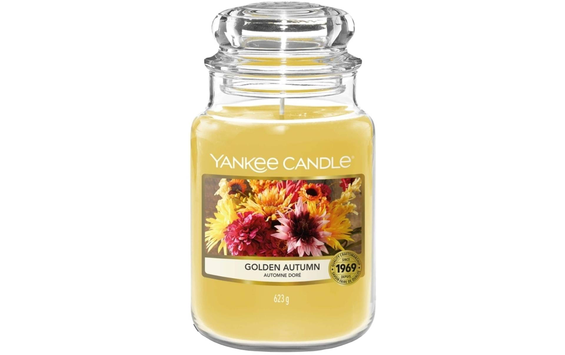 Yankee Candle Duftkerze »Goldfarbenen Autumn«