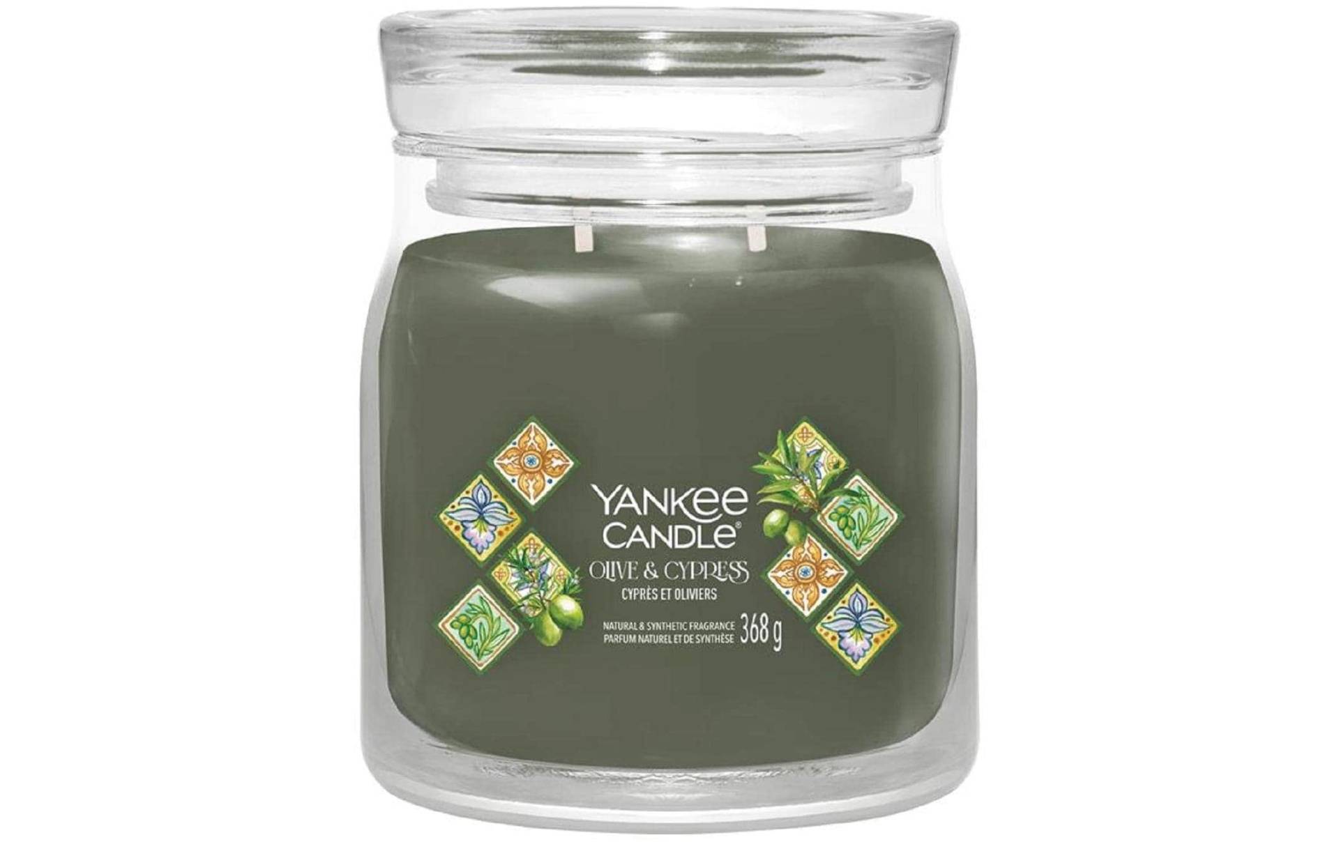 Yankee Candle Duftkerze »Olive & Cypress 368 g« Yankee Candle Duftkerze »Olive & Cypress 368 g« von Yankee Candle