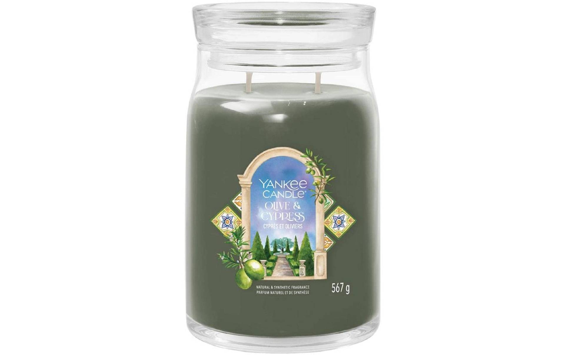 Yankee Candle Duftkerze »Olive & Cypress 567 g« Yankee Candle Duftkerze »Olive & Cypress 567 g« von Yankee Candle