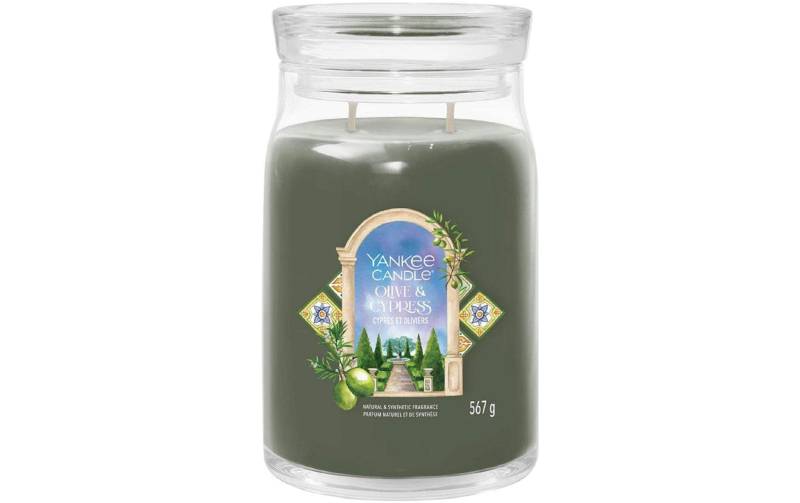 Yankee Candle Duftkerze »Olive & Cypress 567 g« von Yankee Candle