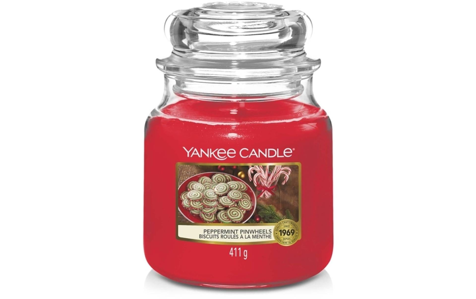 Yankee Candle Duftkerze »Peppermint Pinwheels« Yankee Candle Duftkerze »Peppermint Pinwheels« von Yankee Candle