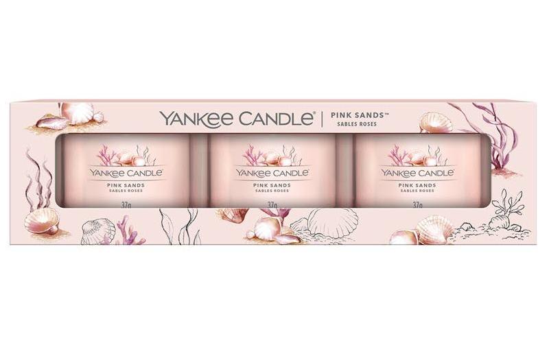 Yankee Candle Duftkerze »Pink Sands 3 Stück« Yankee Candle Duftkerze »Pink Sands 3 Stück« von Yankee Candle