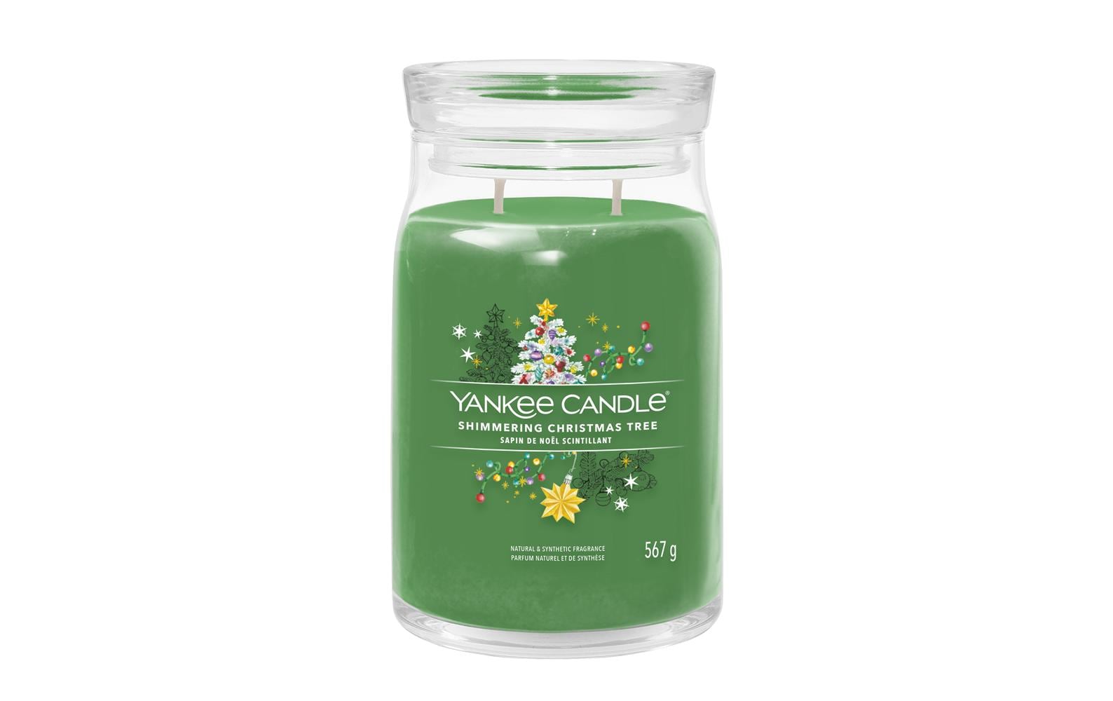 Yankee Candle Duftkerze »Shimmering Christmas Tree Signature Large Jar« von Yankee Candle