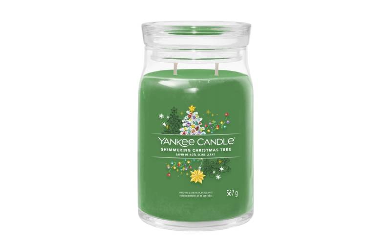 Yankee Candle Duftkerze »Shimmering Christmas Tree Signature Large Jar« von Yankee Candle