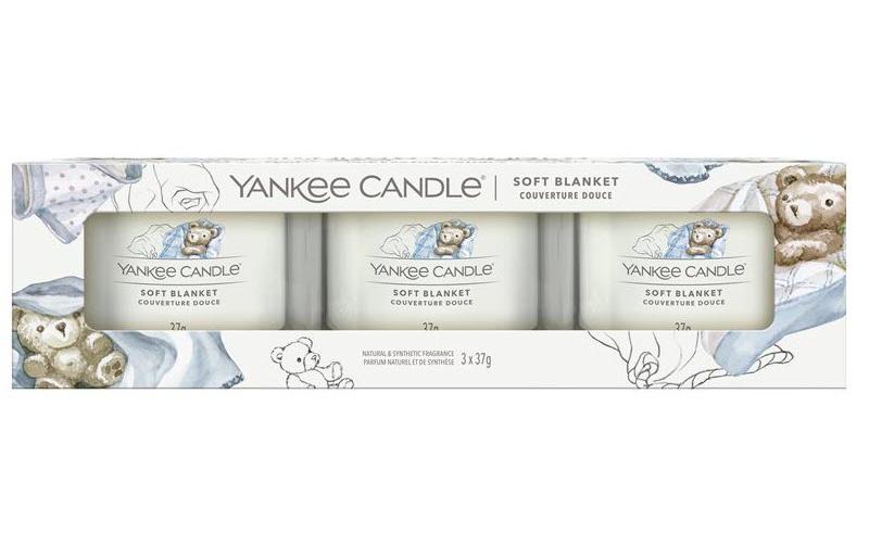 Yankee Candle Duftkerze »Soft Blanket 3 Stück« Yankee Candle Duftkerze »Soft Blanket 3 Stück« von Yankee Candle