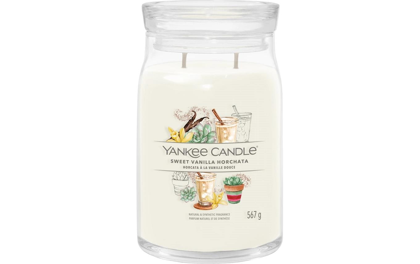 Yankee Candle Duftkerze »Sweet Vanilla Horchata Large Jar« von Yankee Candle