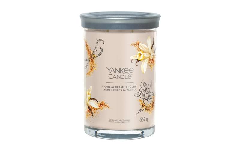 Yankee Candle Duftkerze »Vanilla Crème Brûlée Signature Large Tumbler« von Yankee Candle