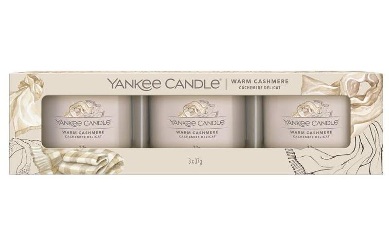 Yankee Candle Duftkerze »Warm Cashmere 3 Stück« Yankee Candle Duftkerze »Warm Cashmere 3 Stück« von Yankee Candle