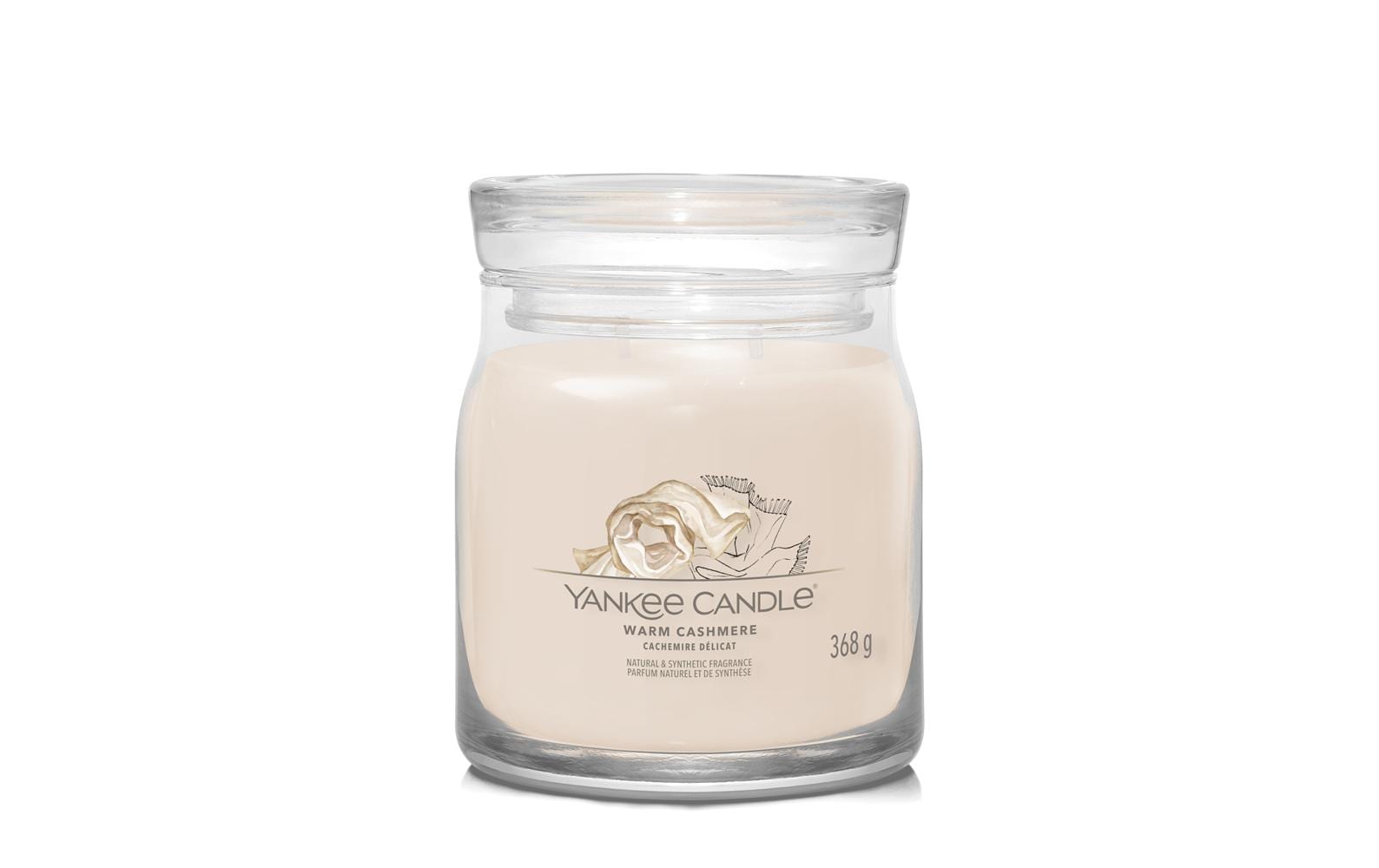 Yankee Candle Duftkerze »Warm Cashmere Signature Medium Jar« Yankee Candle Duftkerze »Warm Cashmere Signature Medium Jar« von Yankee Candle