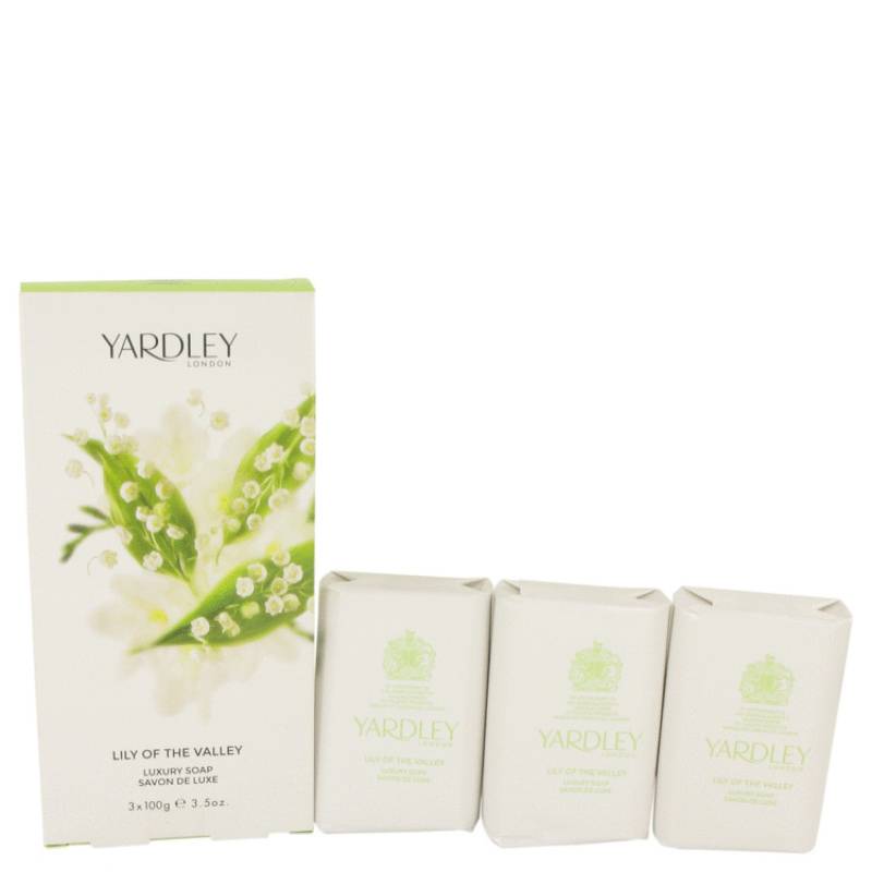 Yardley London Lily of The Valley Yardley 3 x 103 ml Soap 104 ml von Yardley London