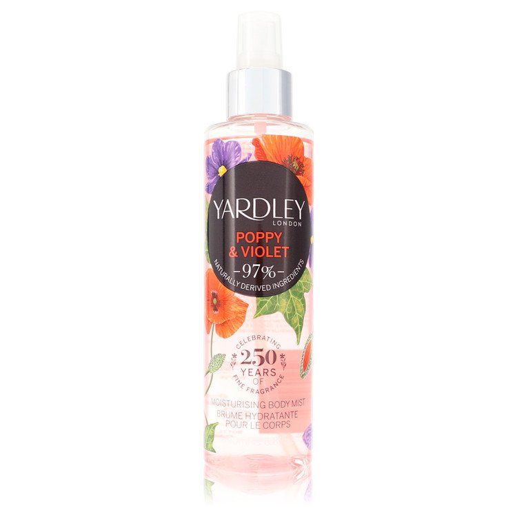 Yardley London Poppy & Violet Body Spray 200ml Yardley London Poppy & Violet Body Spray 200ml von Yardley London