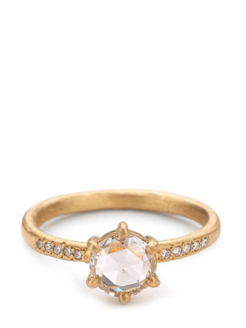 Yasuko Azuma 18kt yellow gold Désirée diamond ring von Yasuko Azuma