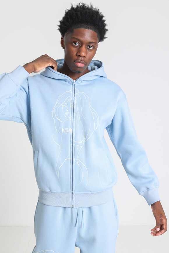 Yeet Kapuzensweatjacke | Light Blue | Herren  | M von Yeet