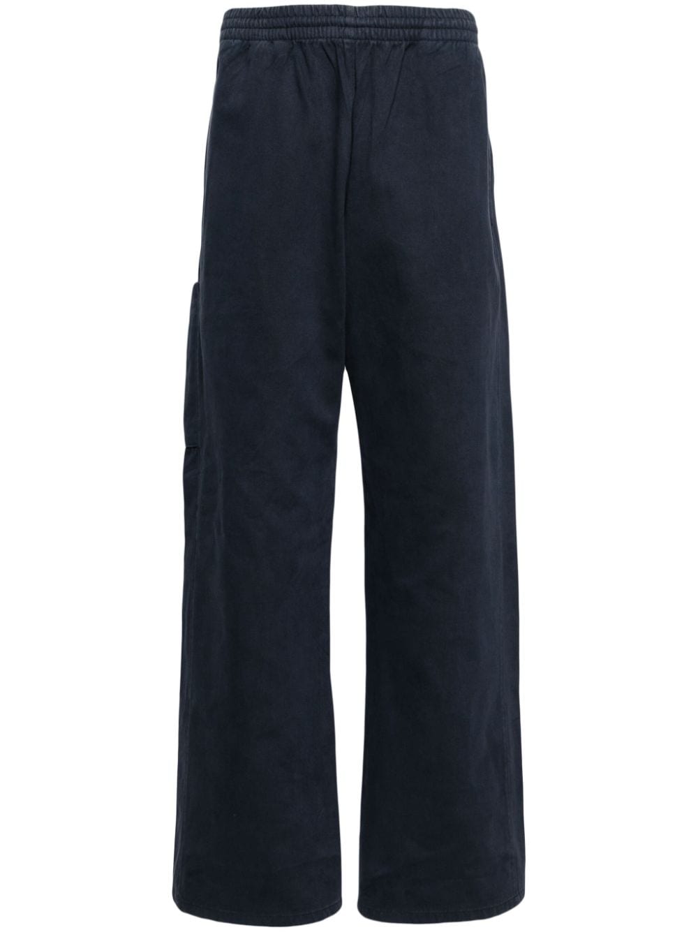 Yeezy elasticated cotton track pants - Blue von Yeezy