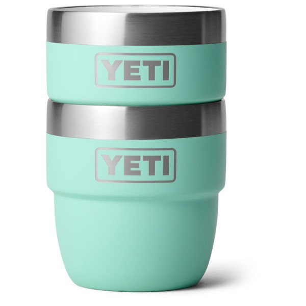 Yeti Coolers - Rambler Cup 2-Pack - Isolierbecher Gr 120 ml türkis von Yeti Coolers