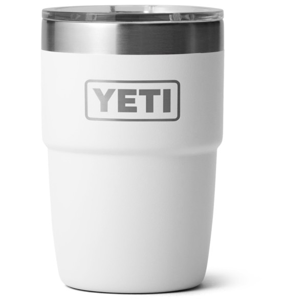 Yeti Coolers - Rambler Cup MS - Isolierbecher Gr 237 ml grau/weiß;rot;türkis von Yeti Coolers