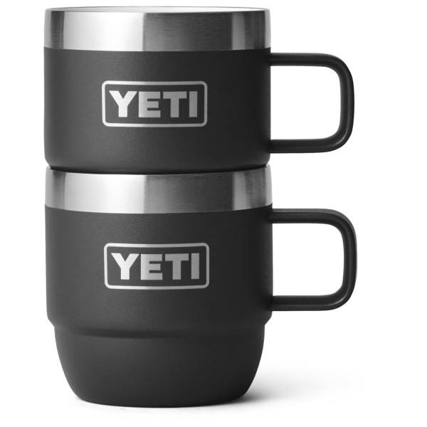 Yeti Coolers - Rambler Mug 2-Pack - Isolierbecher Gr 180 ml grau/schwarz von Yeti Coolers