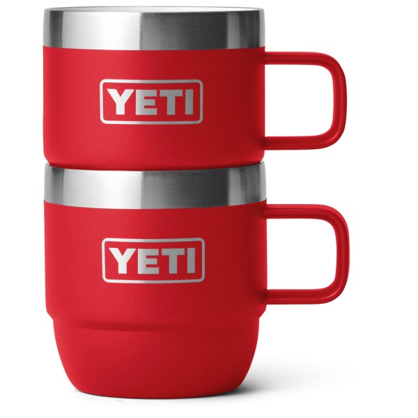 Yeti Coolers - Rambler Mug 2-Pack - Isolierbecher Gr 177 ml rot von Yeti Coolers