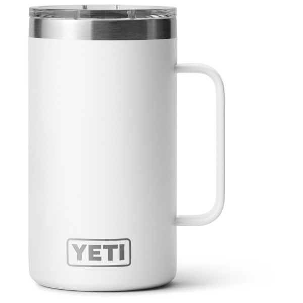 Yeti Coolers - Rambler Mug - Isolierbecher Gr 710 ml weiß/grau von Yeti Coolers