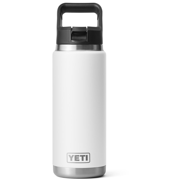 Yeti Coolers - Rambler Straw Bottle - Isolierflasche Gr 770 ml weiß/grau von Yeti Coolers