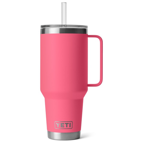 Yeti Coolers - Rambler Straw Mug - Isolierbecher Gr 0,74 l rosa von Yeti Coolers