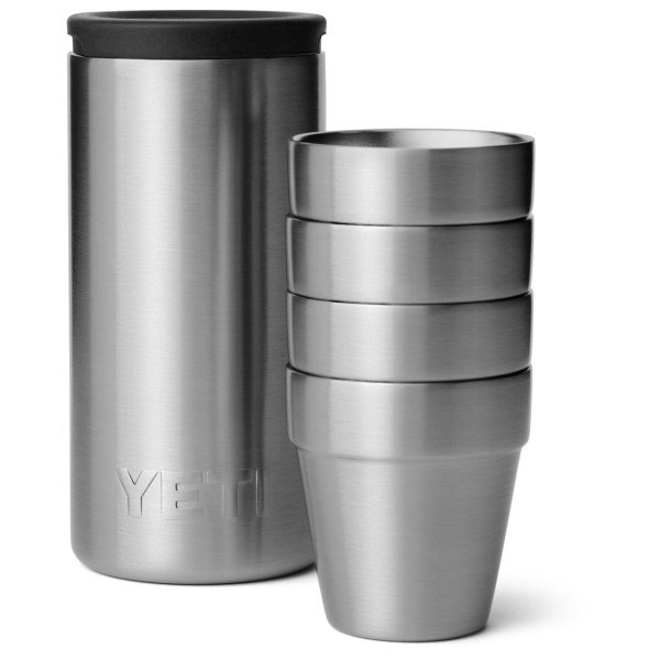 Yeti Coolers - Shot Glasses & Case - Becher Gr 50 ml grau von Yeti Coolers