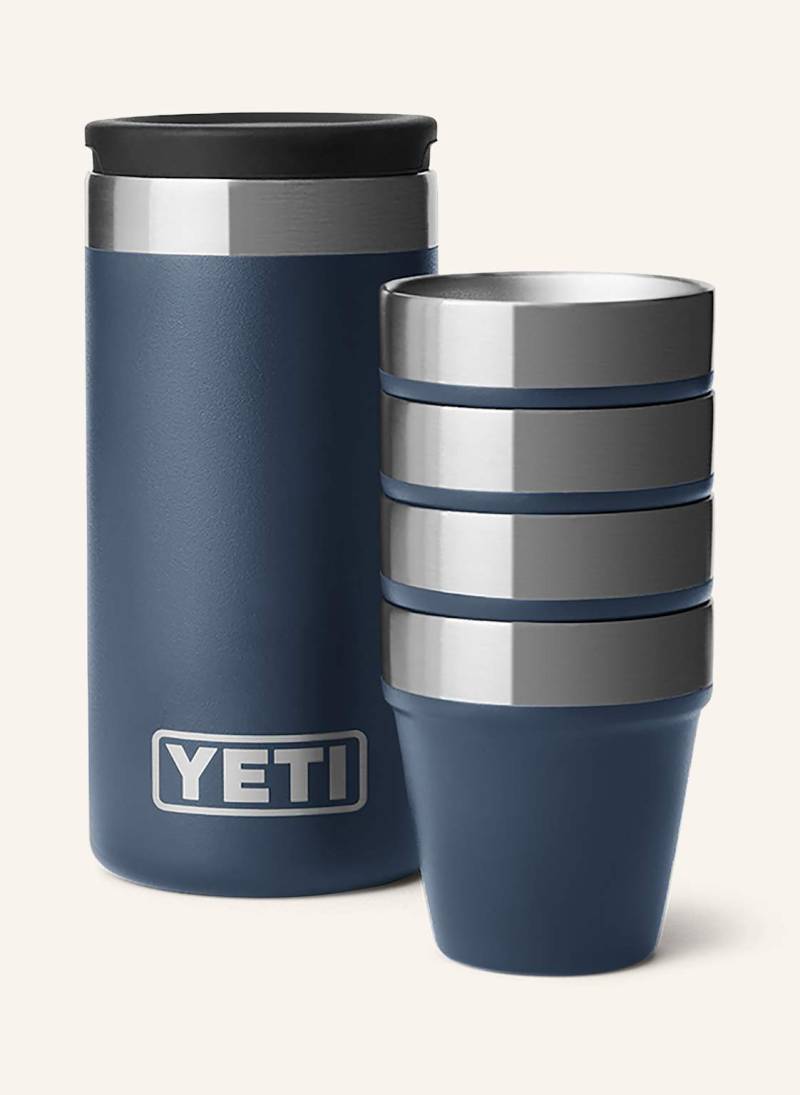 Yeti 5-Tlg. Schnapsbecher-Set Rambler blau von Yeti