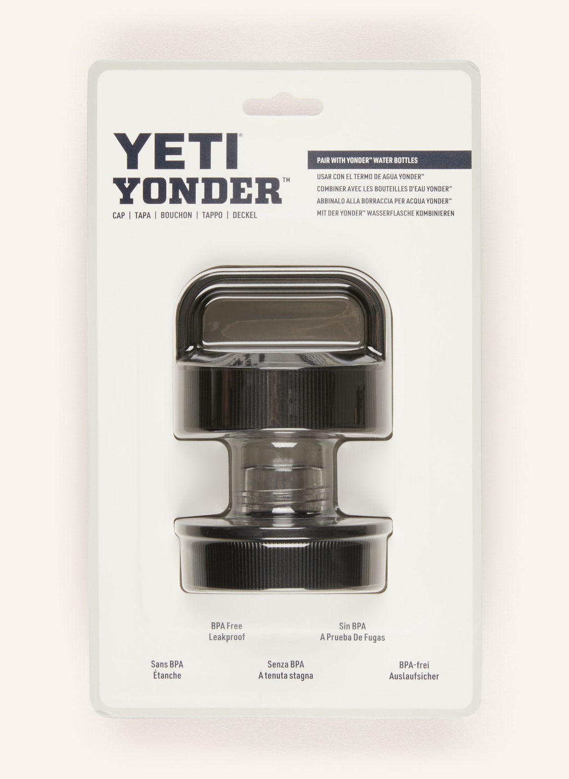 Yeti Trinkflaschenverschluss Yonder™ schwarz von Yeti