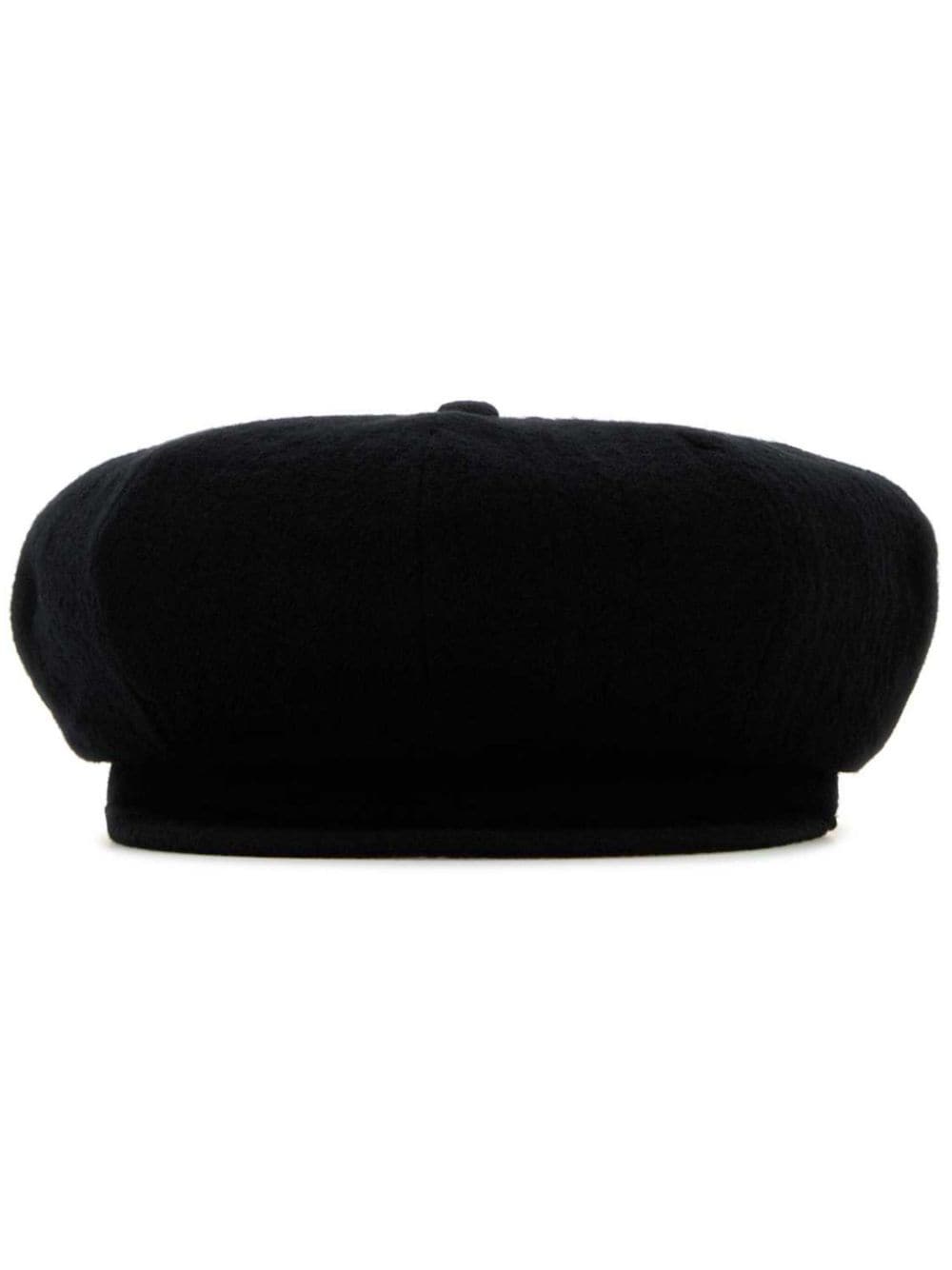 Yohji Yamamoto Classical gabardine hat - Black von Yohji Yamamoto